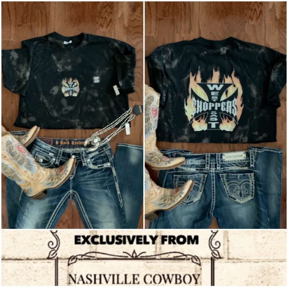 West Coast Choppers Bleached T-shirt